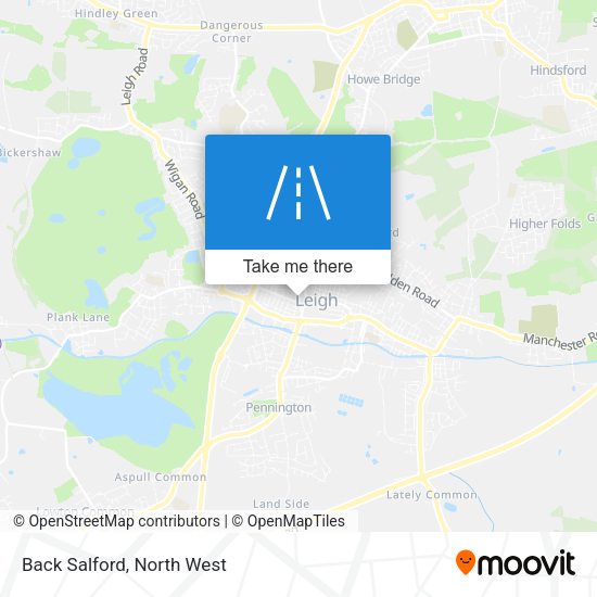Back Salford map