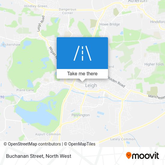 Buchanan Street map