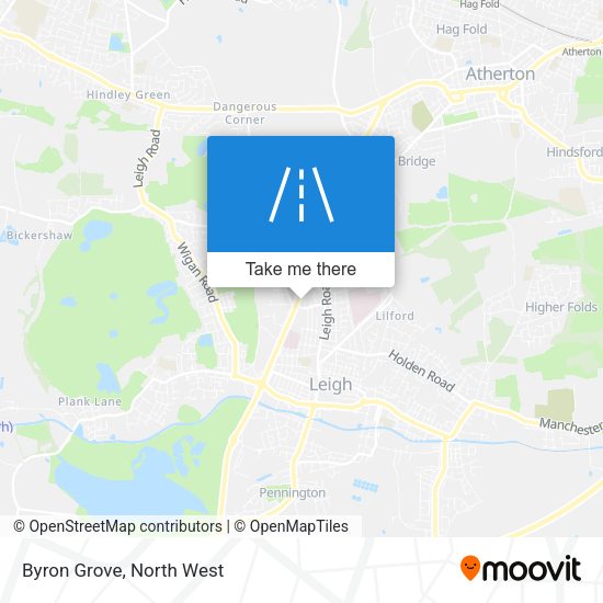 Byron Grove map