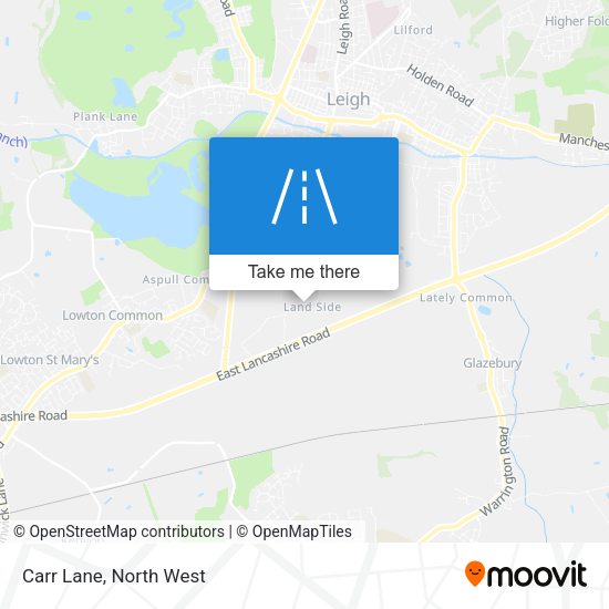 Carr Lane map