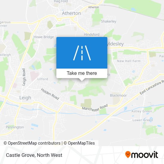 Castle Grove map