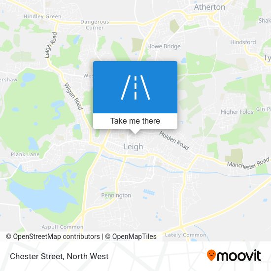 Chester Street map