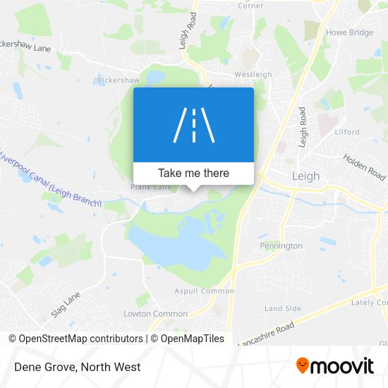 Dene Grove map