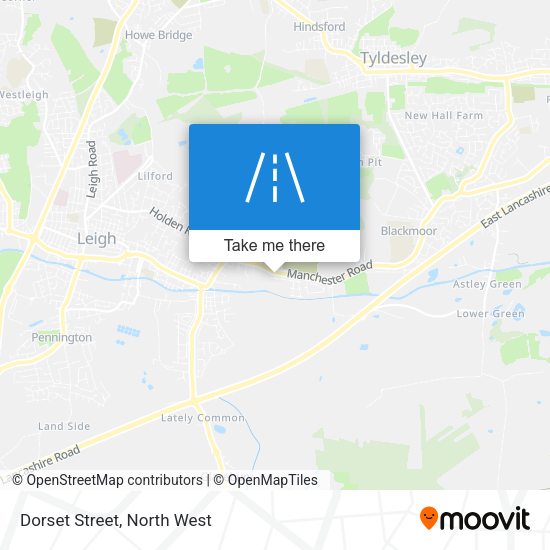 Dorset Street map