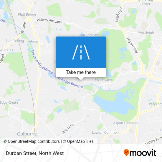 Durban Street map