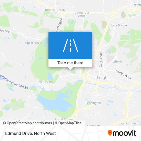 Edmund Drive map