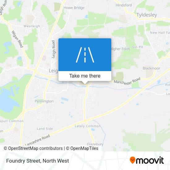 Foundry Street map
