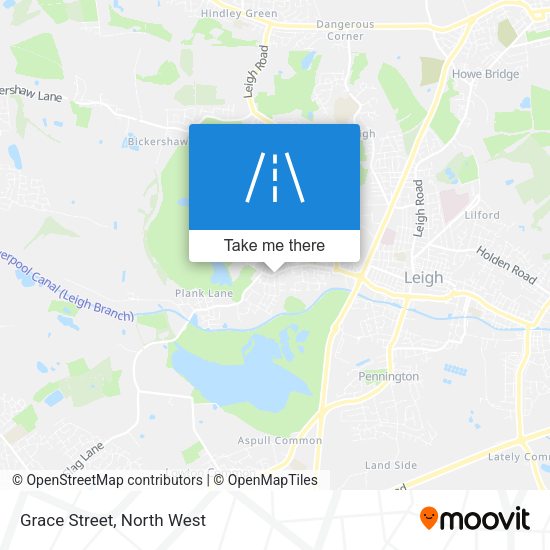 Grace Street map