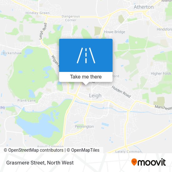 Grasmere Street map