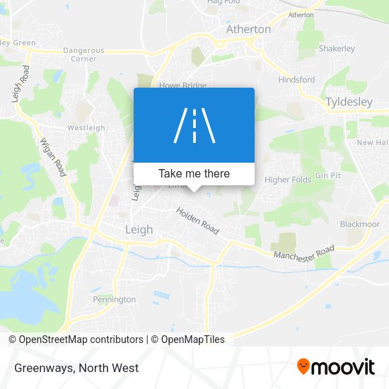 Greenways map