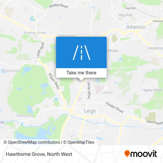 Hawthorne Grove map
