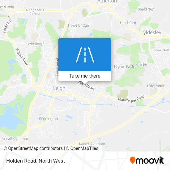 Holden Road map