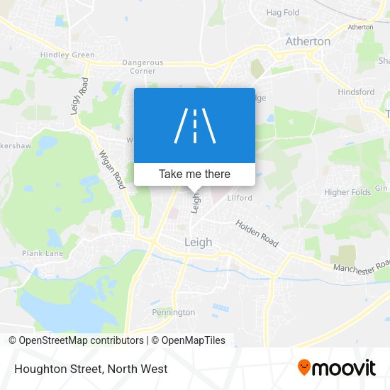 Houghton Street map