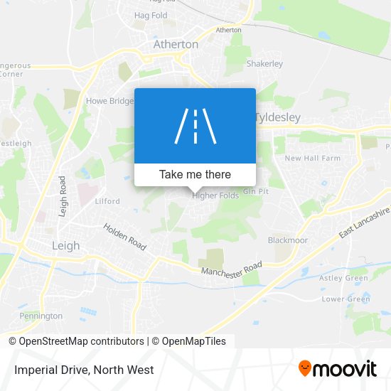 Imperial Drive map