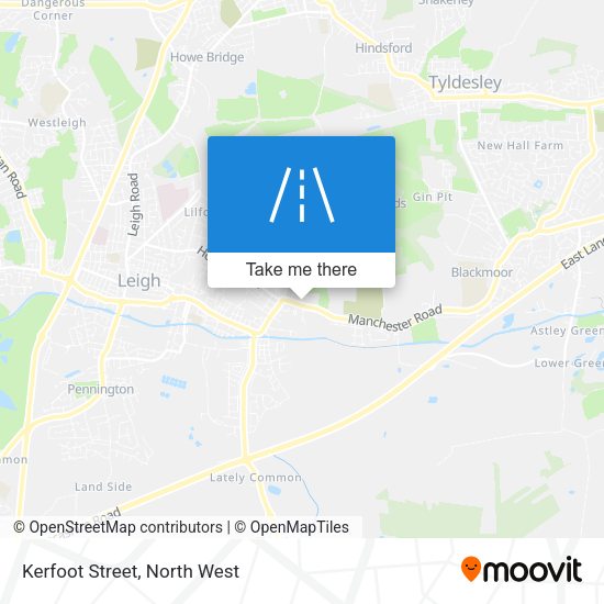 Kerfoot Street map