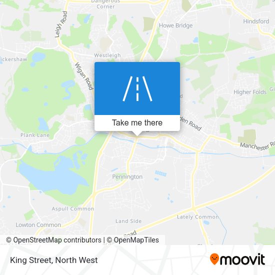 King Street map