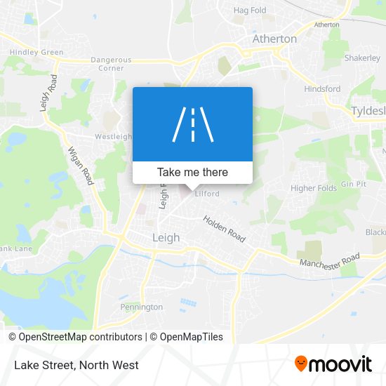 Lake Street map