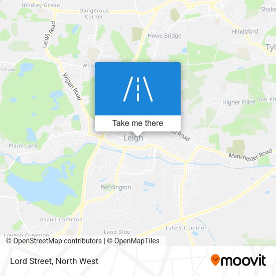 Lord Street map