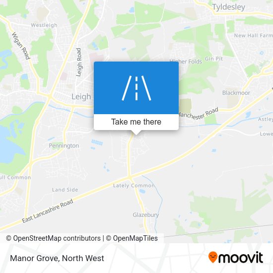 Manor Grove map