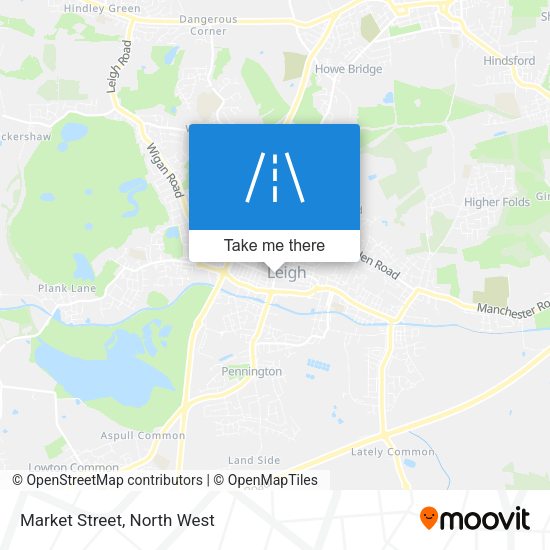 Market Street map