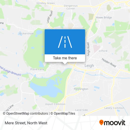 Mere Street map