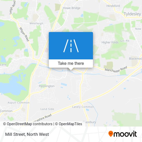 Mill Street map