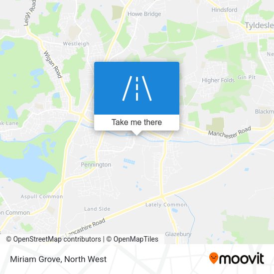 Miriam Grove map