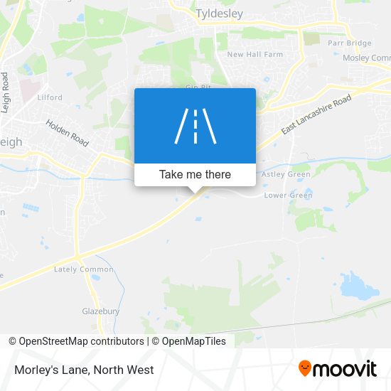 Morley's Lane map