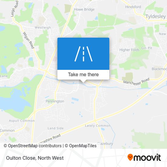 Oulton Close map