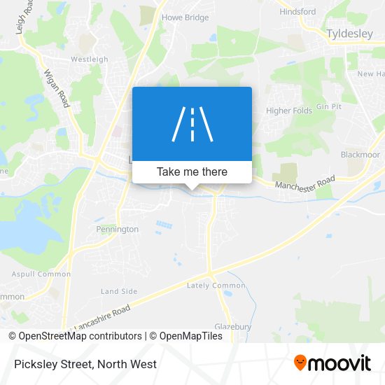 Picksley Street map
