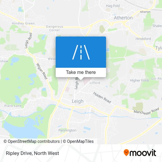 Ripley Drive map