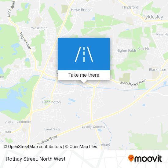 Rothay Street map