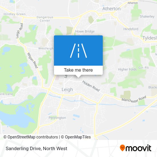 Sanderling Drive map