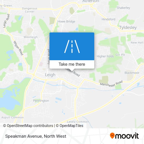 Speakman Avenue map