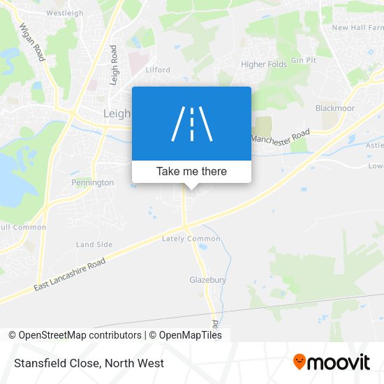 Stansfield Close map