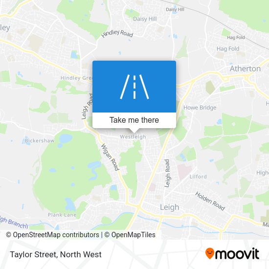 Taylor Street map