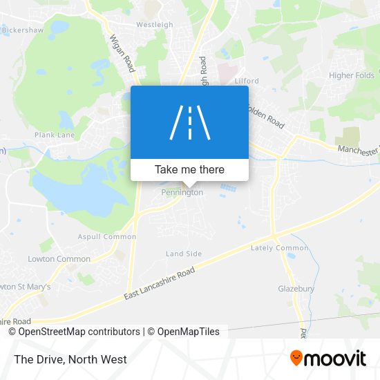 The Drive map