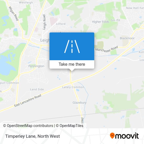 Timperley Lane map