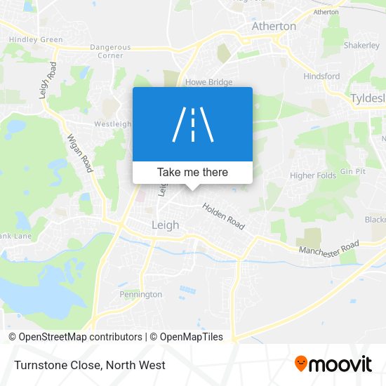 Turnstone Close map