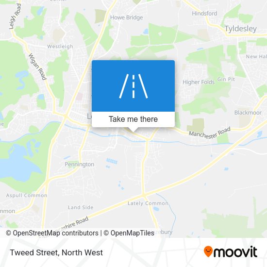 Tweed Street map