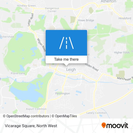 Vicarage Square map