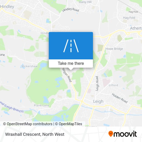 Wraxhall Crescent map