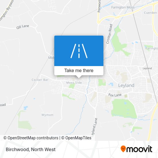 Birchwood map