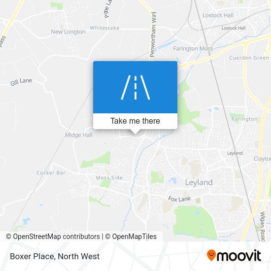 Boxer Place map