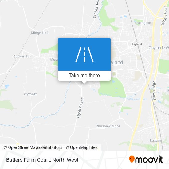 Butlers Farm Court map