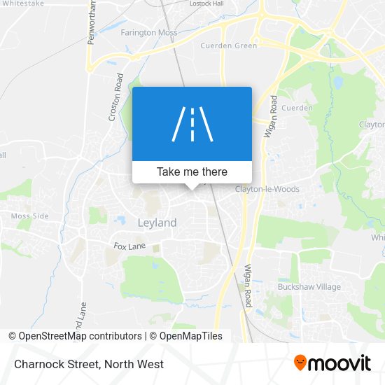Charnock Street map