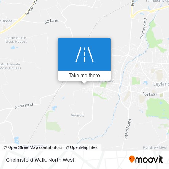 Chelmsford Walk map