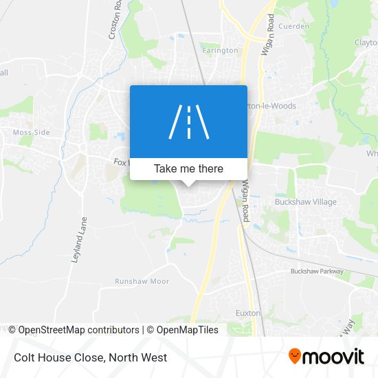 Colt House Close map