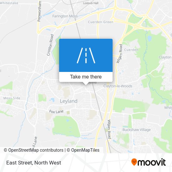 East Street map
