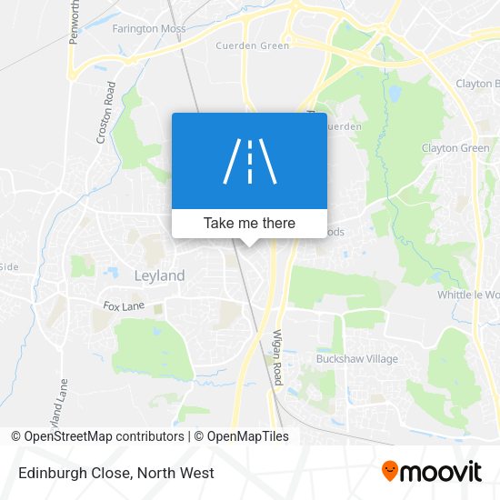 Edinburgh Close map